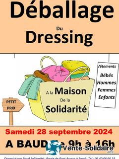 Photo de l'événement Baud Solidarité Vente de vêtements