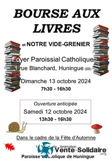 Photo de l'événement Bourse aux livres (et notre vide-grenier)