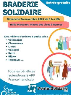 Photo de l'événement Braderie APF France handicap