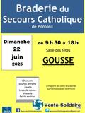 Photo Braderie du Secours Catholique à Gousse