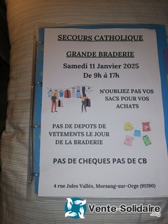 Photo de l'événement Braderie du secours catholique