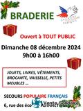 Photo Braderie du secours populaire français avant les fêtes à Castanet-Tolosan