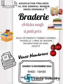 Photo de l'événement Braderie de l'Association Préludes