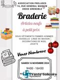 Photo Braderie de l'Association Préludes à Grenoble