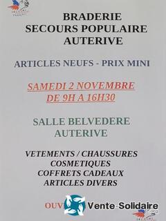 Photo de l'événement Braderie solidaire du secours populaire auterive 31