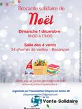 Photo brocante de noel à Besançon