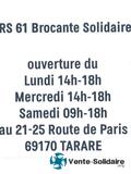 Photo Brocante Solidaire RS61 à Tarare