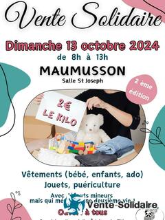 Photo de l'événement Deuxième vente solidaire