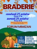 Photo grande braderie Secours Catholique à Mimizan