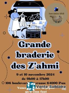 Photo de l'événement Grande Braderie des z'ahmi du 9 et 10 novembre