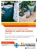 Grande vente de friperie et de plantes