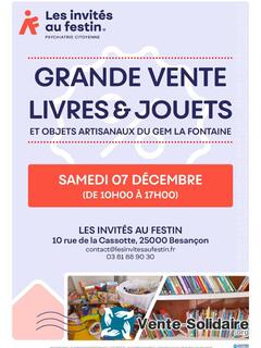 Photo de l'événement Grande vente livres et jouets