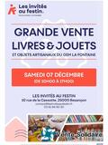 Photo Grande vente livres et jouets à Besançon