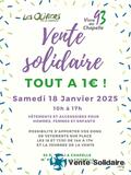 Vente solidaire le 18 Janvier avec Espace 93 de 10H à 17H