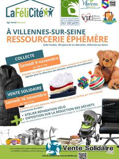 Photo de l'événement Vente solidaire de la Ressourcerie Ephémère La FéliCité