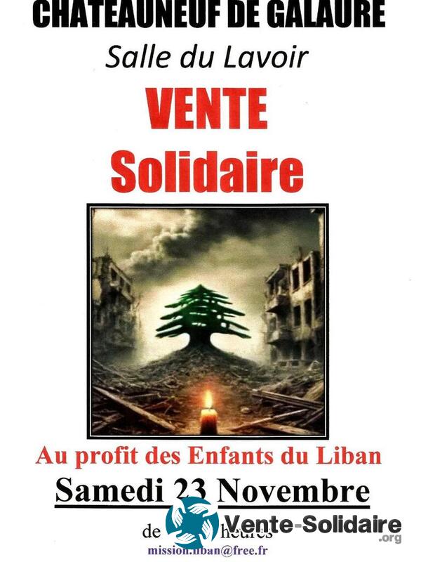 Vente Solidaire pour le Liban