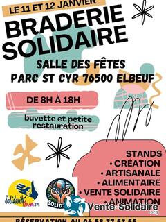 Photo de l'événement Vente solidarité salle Saint cyr