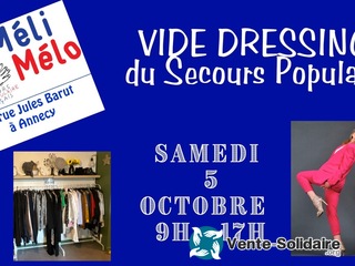 Photo de l'événement Vide dressing du secours pop chez méli mélo