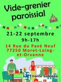 Photo Vide-grenier paroissial à Moret-Loing-et-Orvanne